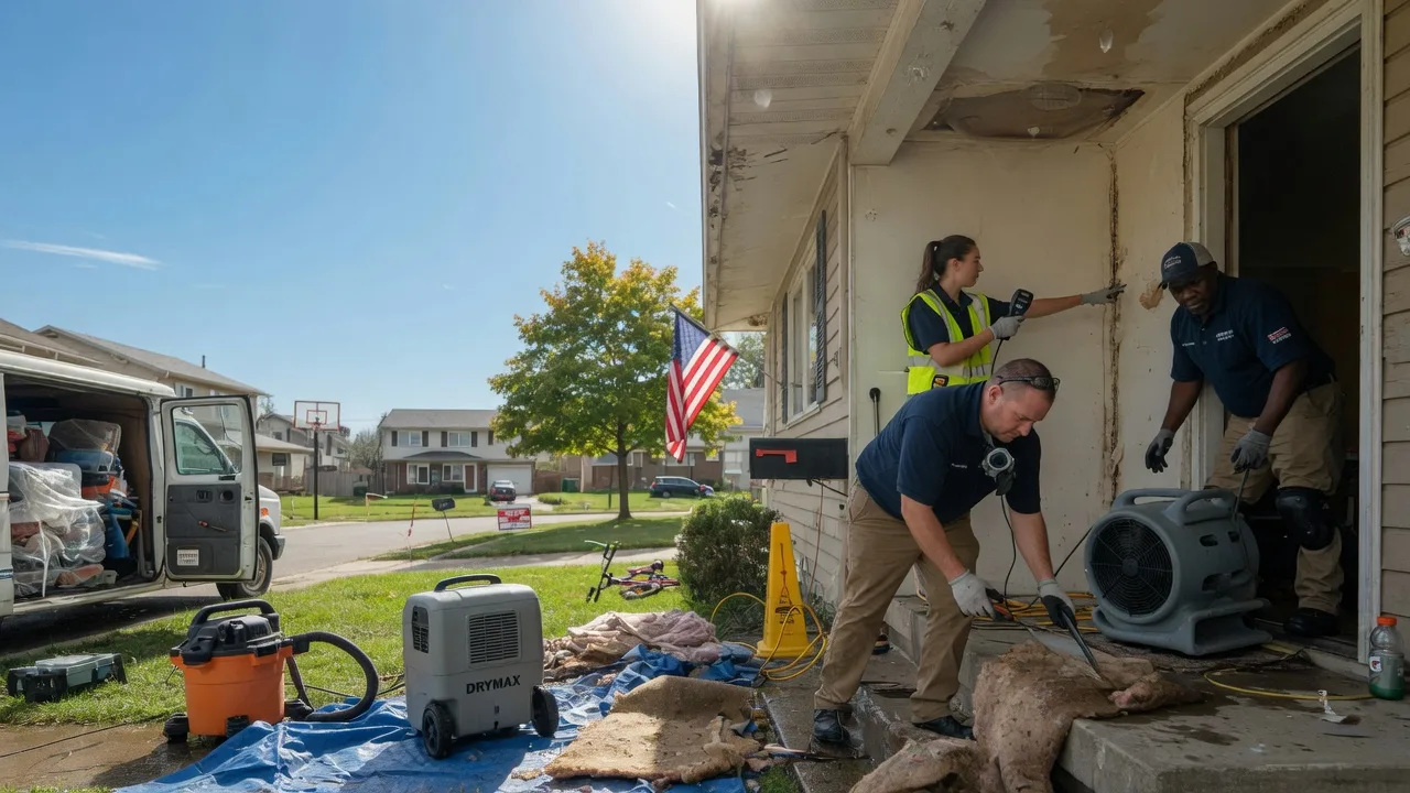 Water Damage Restoration in Queen, PA near me